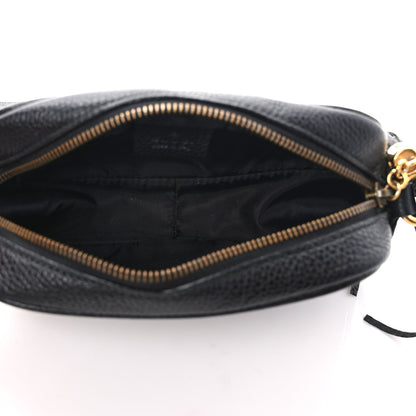Gucci Pebbled Calfskin Mini Soho Disco Bag Black 5 of 12