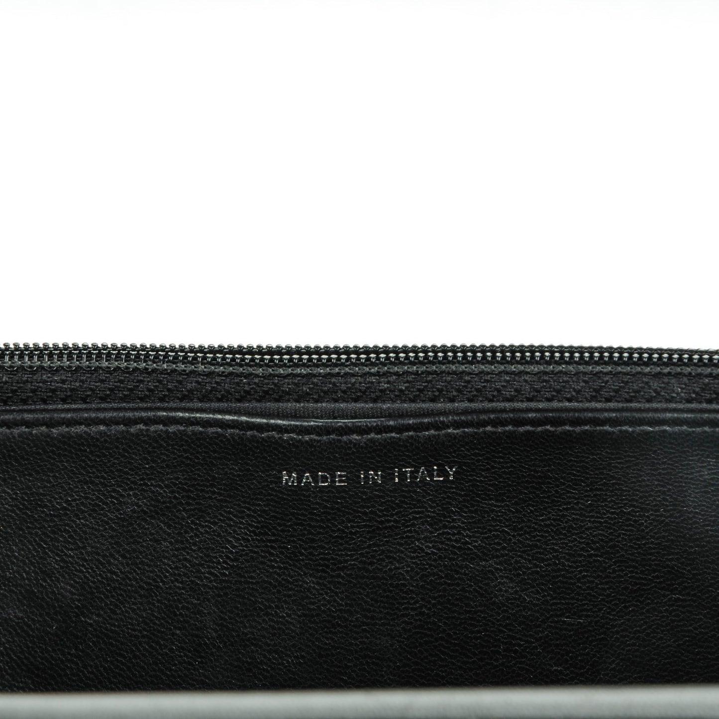 Lambskin Quilted Coco Boy Wallet On Chain WOC Black