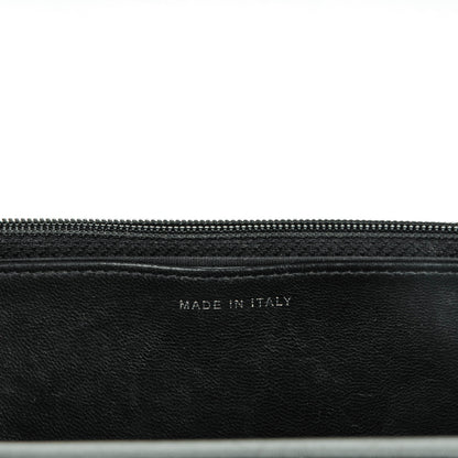 Chanel Lambskin Quilted Coco Boy Wallet On Chain WOC Black 7 of 8