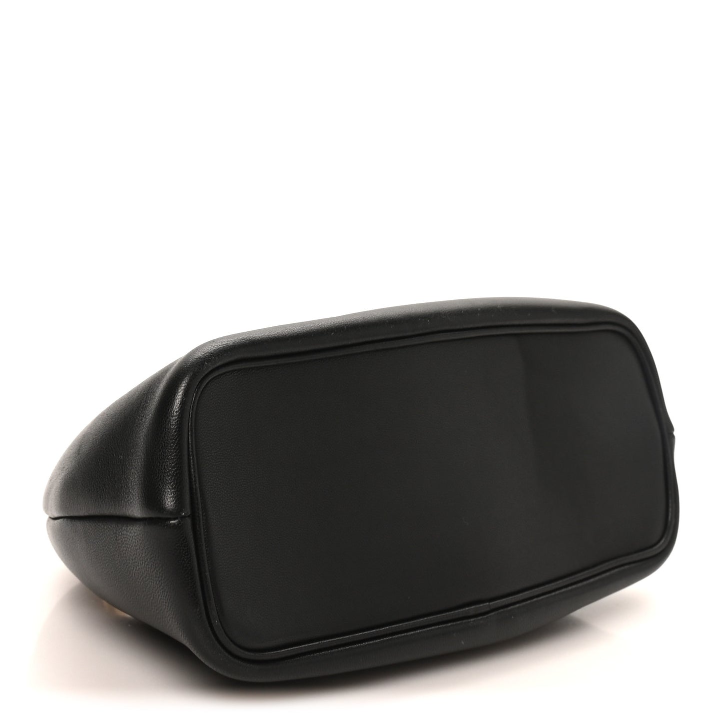 Lambskin Le Petit Calino Ring Top Handle Bag Black