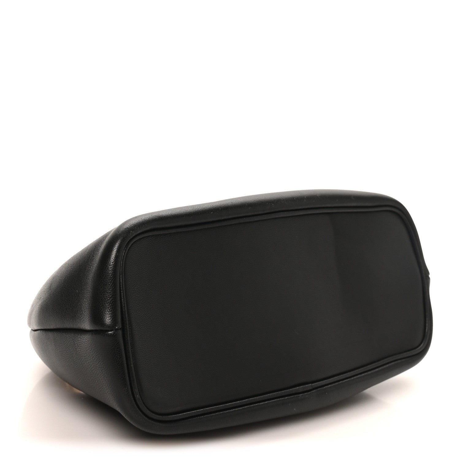 Jacquemus Lambskin Le Petit Calino Ring Top Handle Bag Black 4 of 7