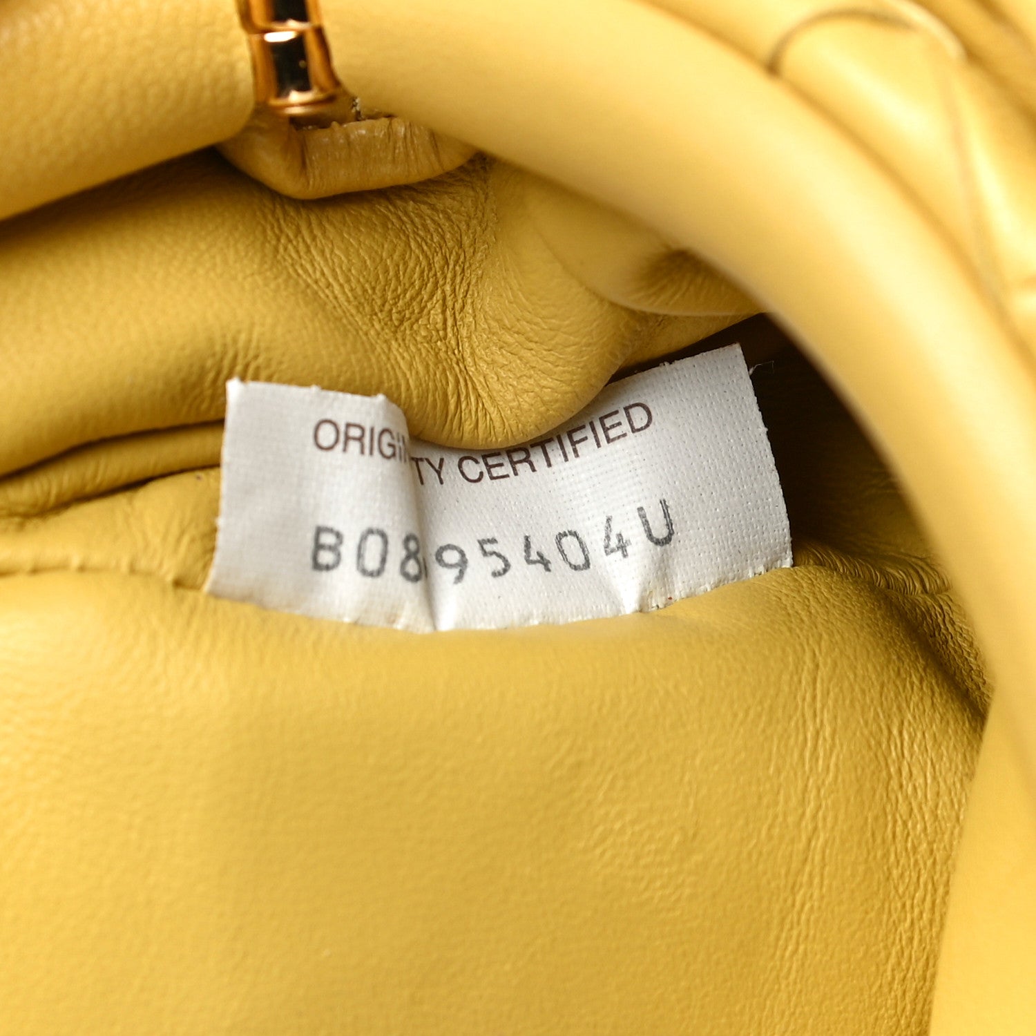 Bottega Veneta Nappa Intrecciato The Mini Pouch Buttercup 7 of 10