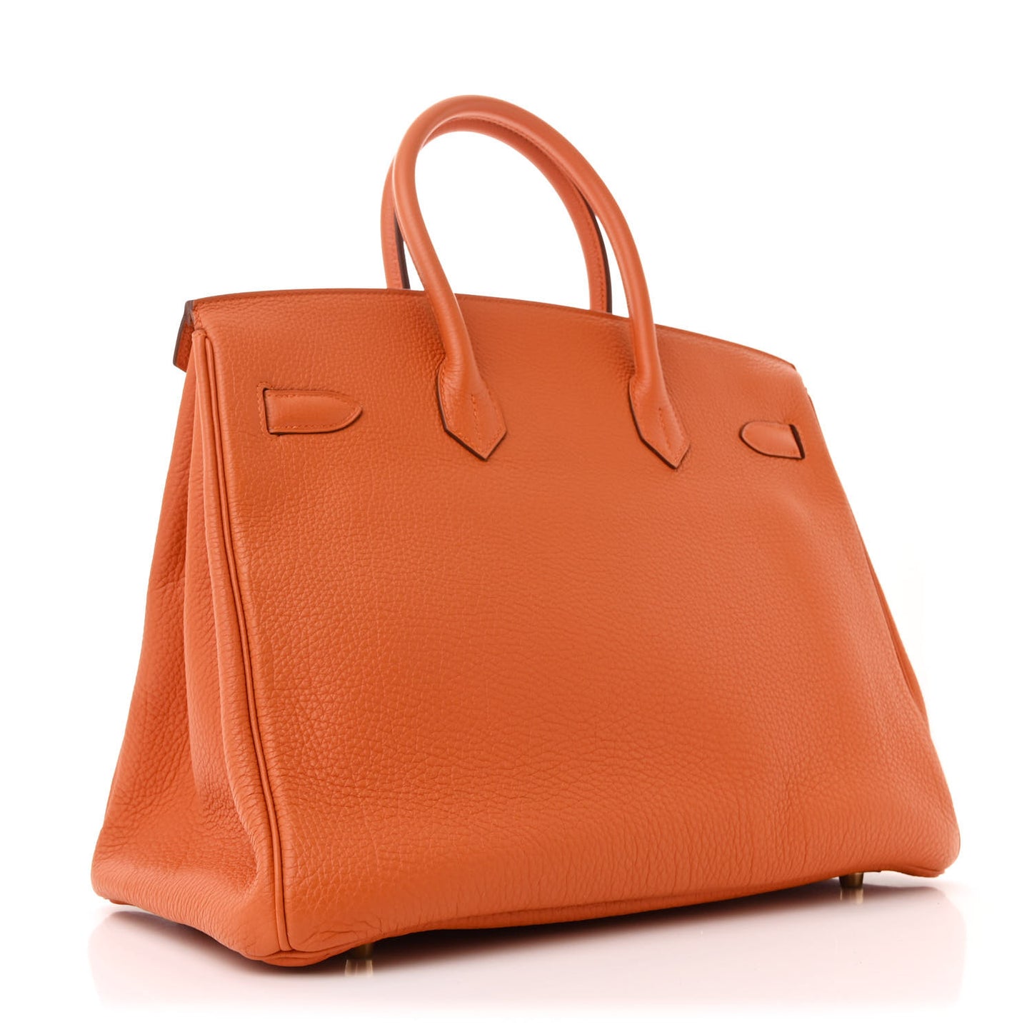 Togo Birkin 35 Orange