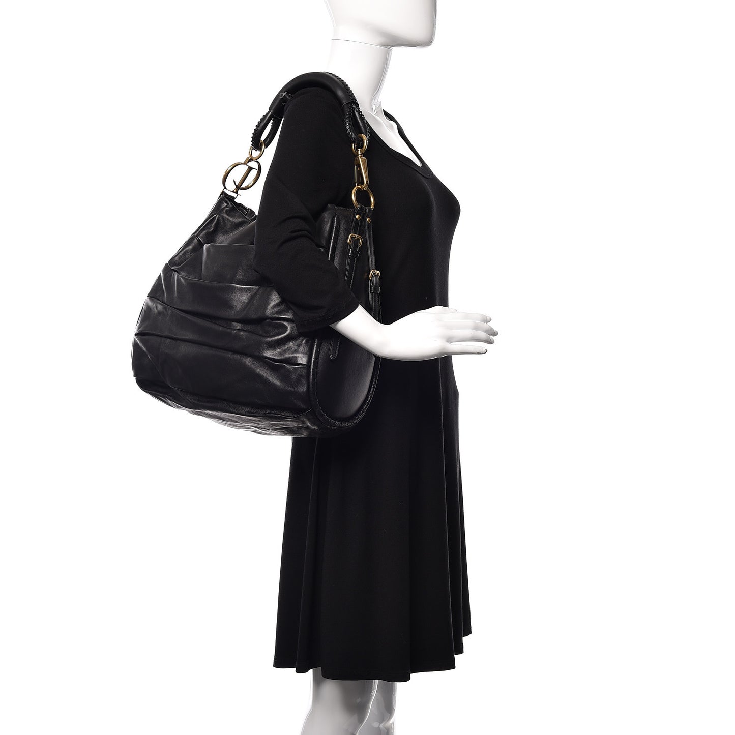 Lambskin Medium Libertine Hobo Black