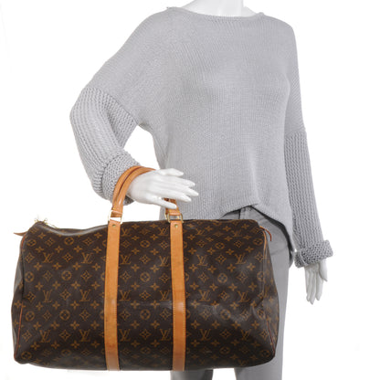 Louis Vuitton Monogram Keepall 50 2 of 7
