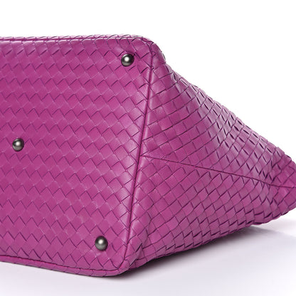 Bottega Veneta Nappa Intrecciato Top Handle Tote Orchid 10 of 10