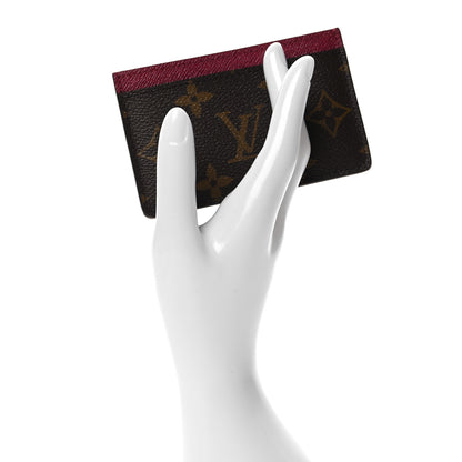 Louis Vuitton Monogram Card Holder Fuchsia 2 of 6