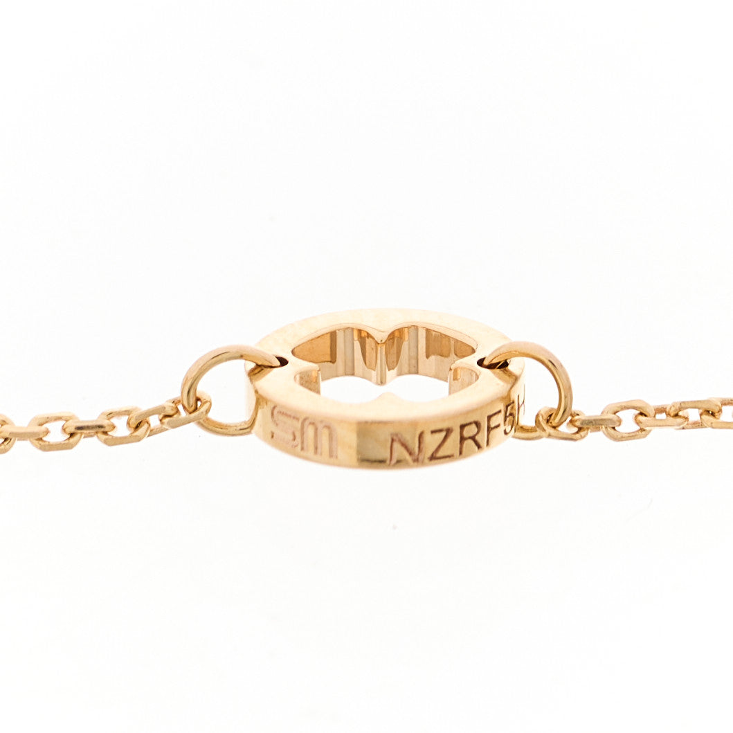 Bulgari 18K Rose Gold Diamond Fiorever Bracelet 6 of 7