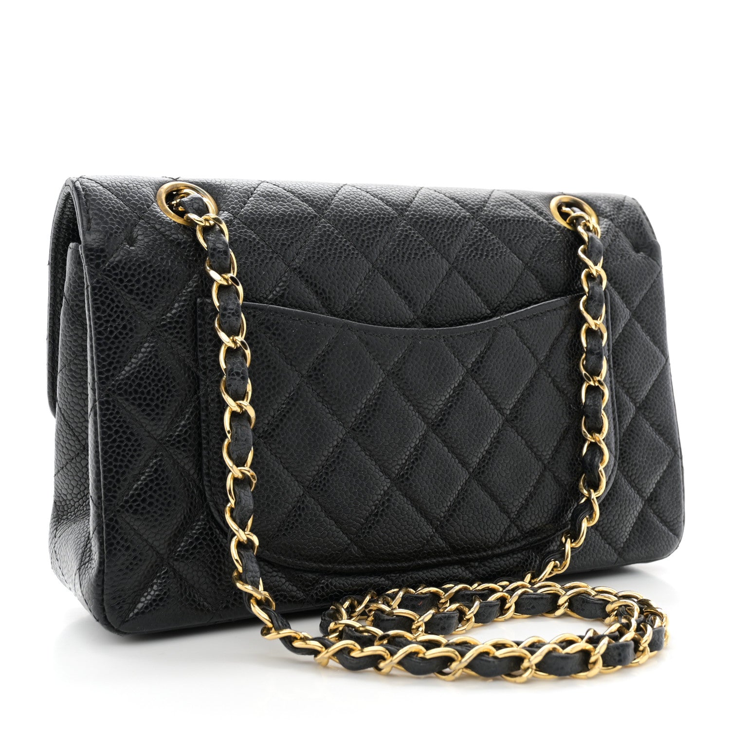 Chanel Caviar Quilted Small Double Flap Black 3 of 11