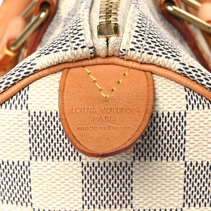 Louis Vuitton Damier Azur Speedy 25 6 of 9