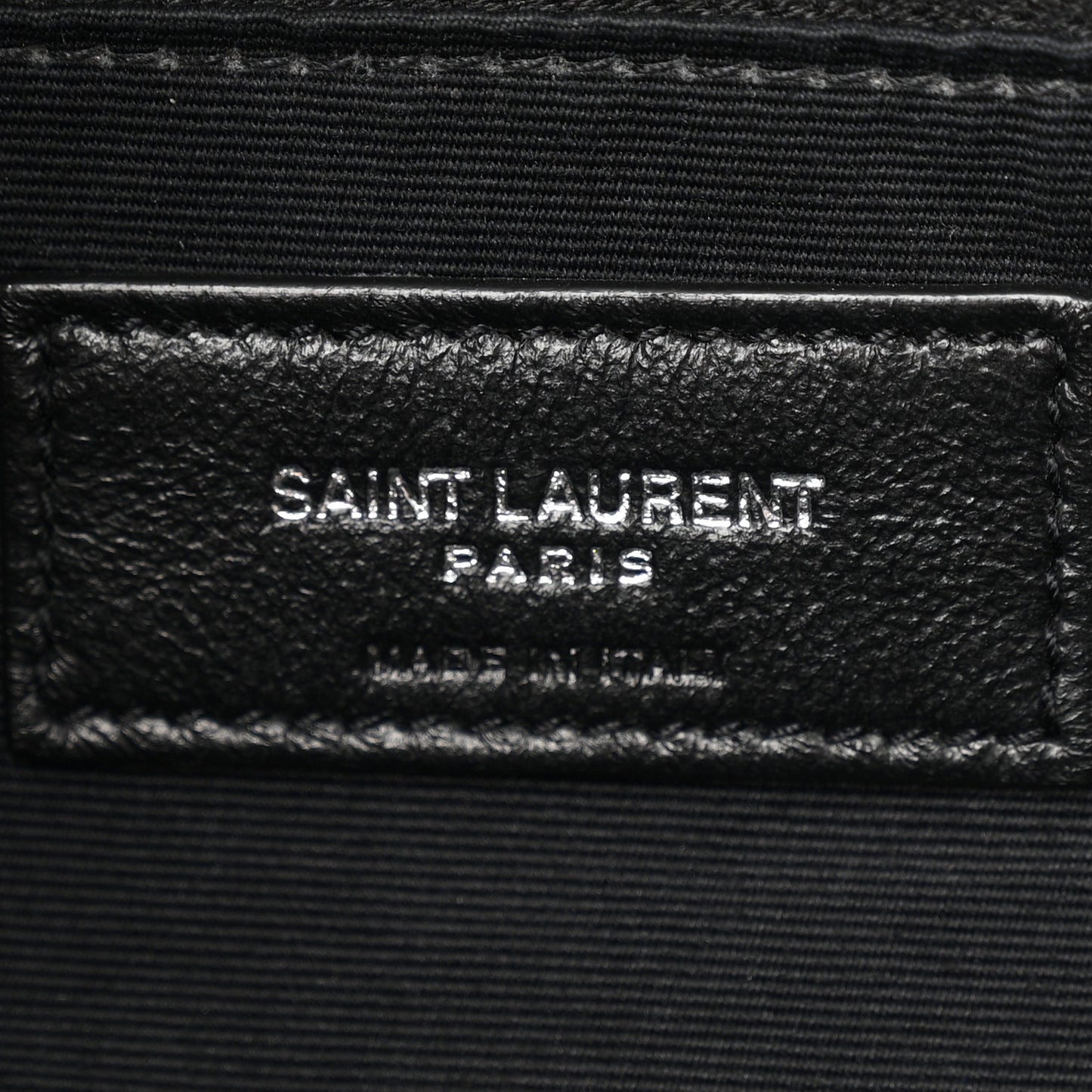 Lambskin Quilted Medium Loulou Puffer Monogram Chain Satchel Granite
