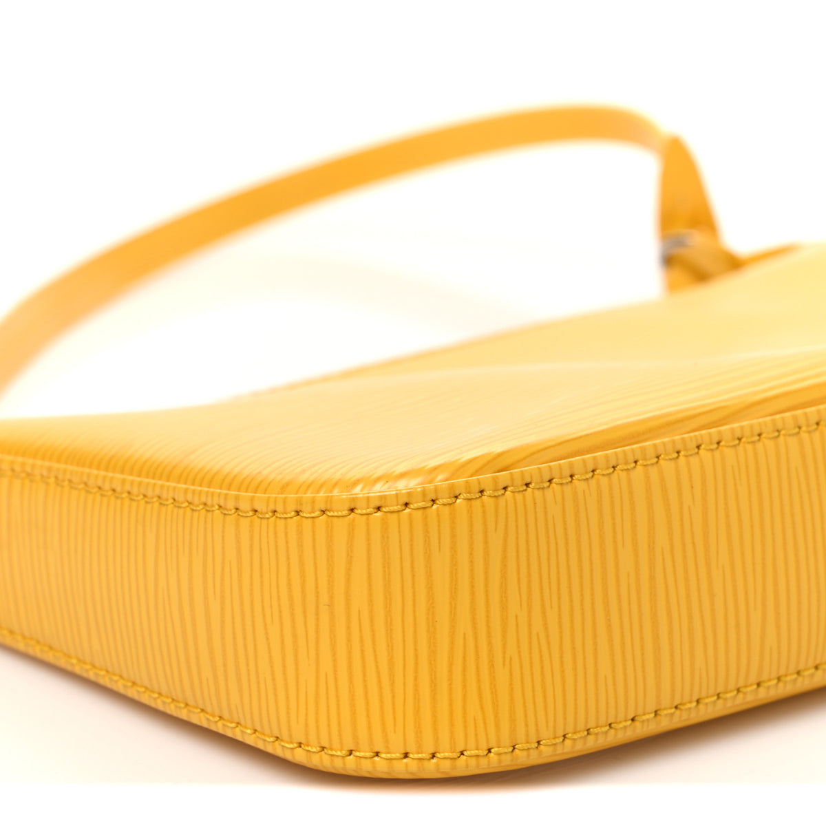 Louis Vuitton Epi Pochette Accessories NM Citron 9 of 10