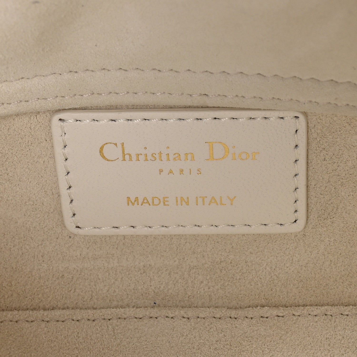 Christian Dior Lambskin Cannage Micro Lady D-Joy Latte 6 of 10