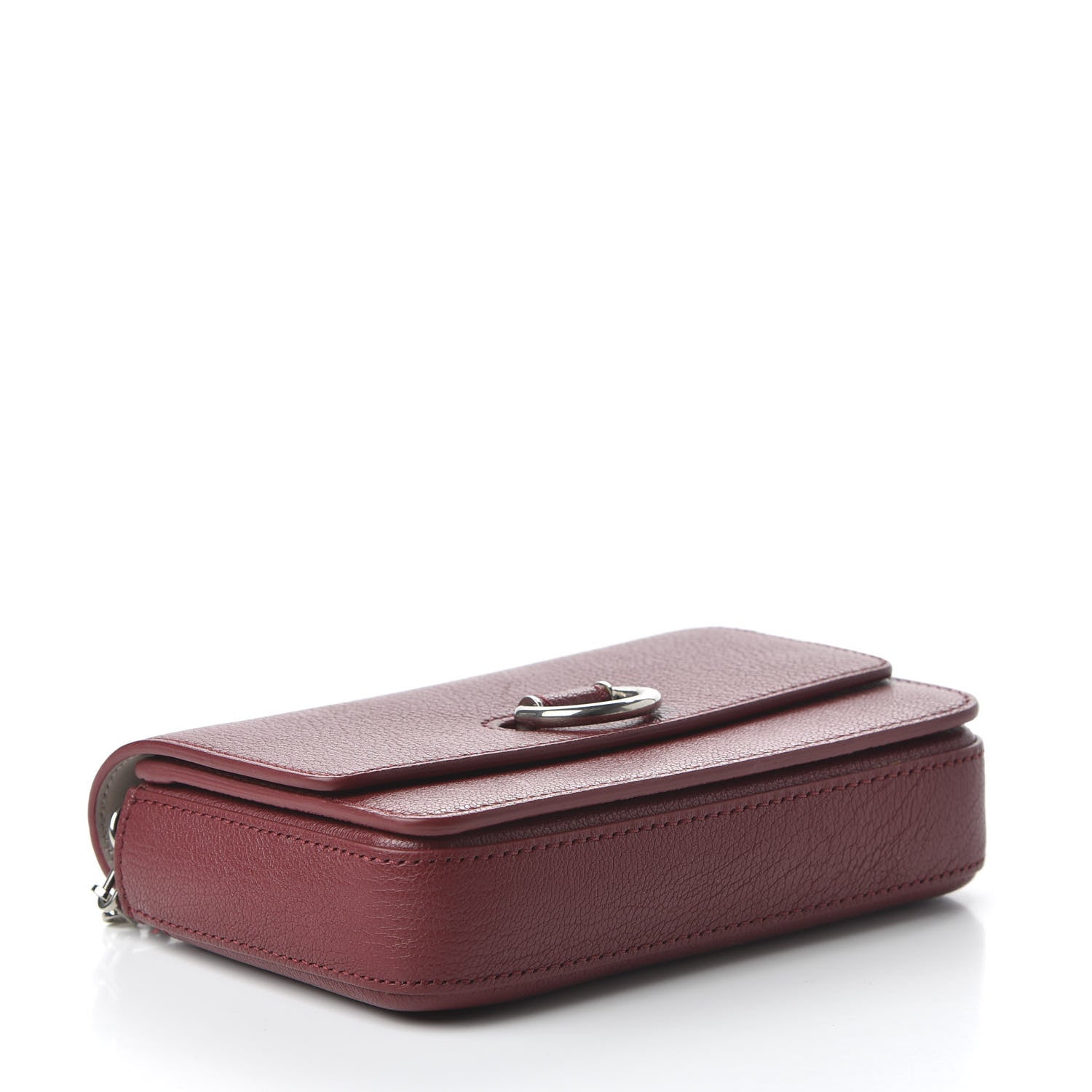 Burberry Hayes Goatskin D-Ring Mini Bag Crimson 4 of 9