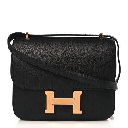 Hermes Chevre Mysore Constance 18 Black 1 of 10