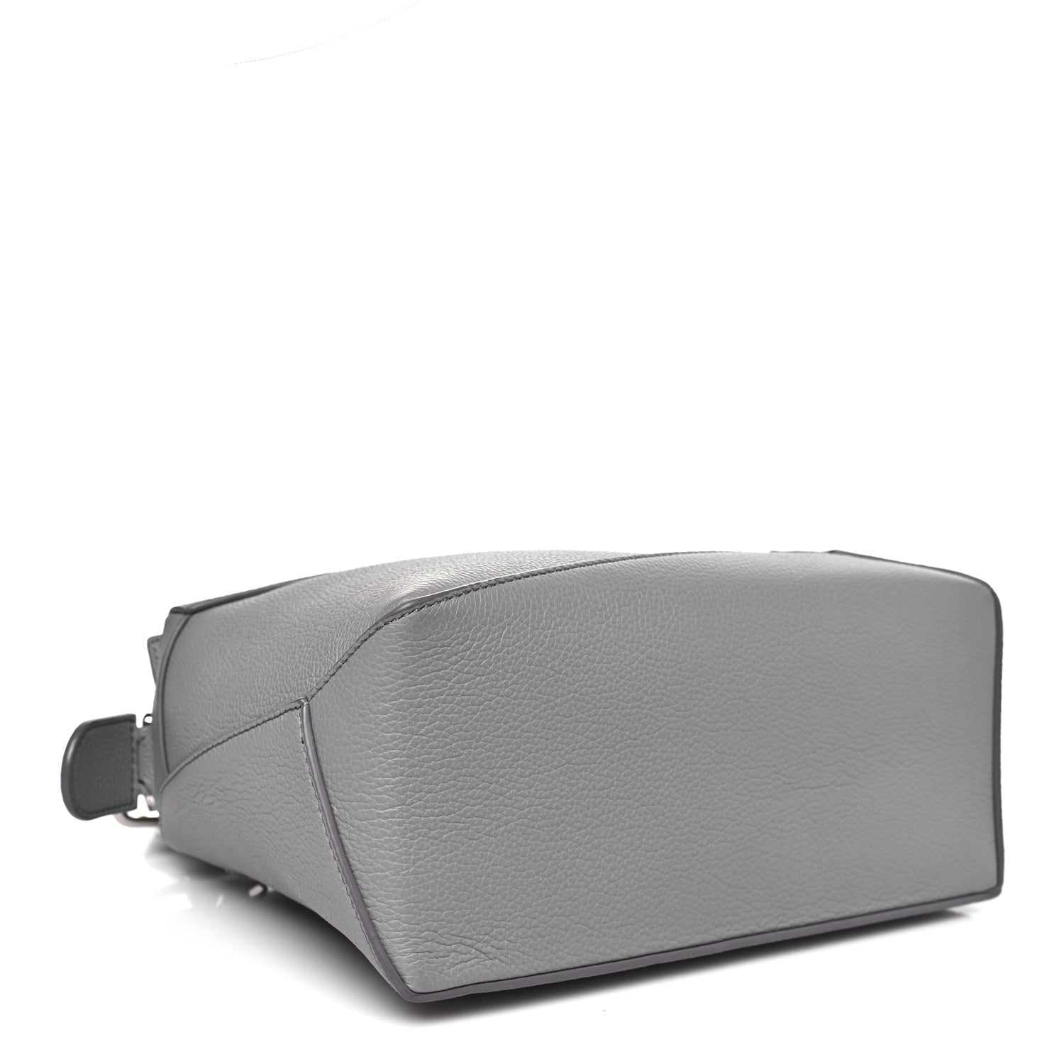 Loewe Soft Grained Calfskin Small Puzzle Edge Bag Pearl Grey