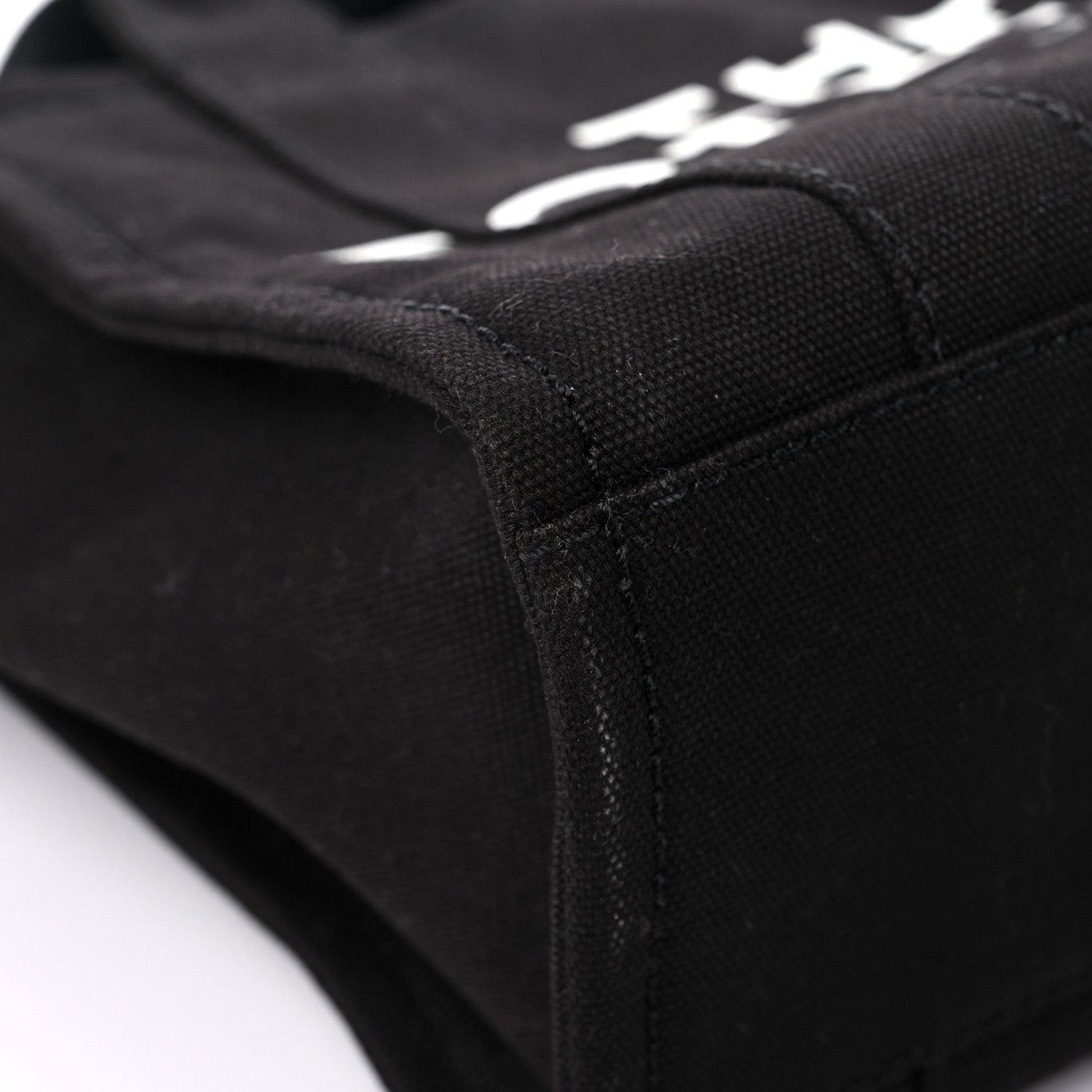 Marc Jacobs Cotton Canvas Mini The Traveler Tote Bag Black 6 of 13