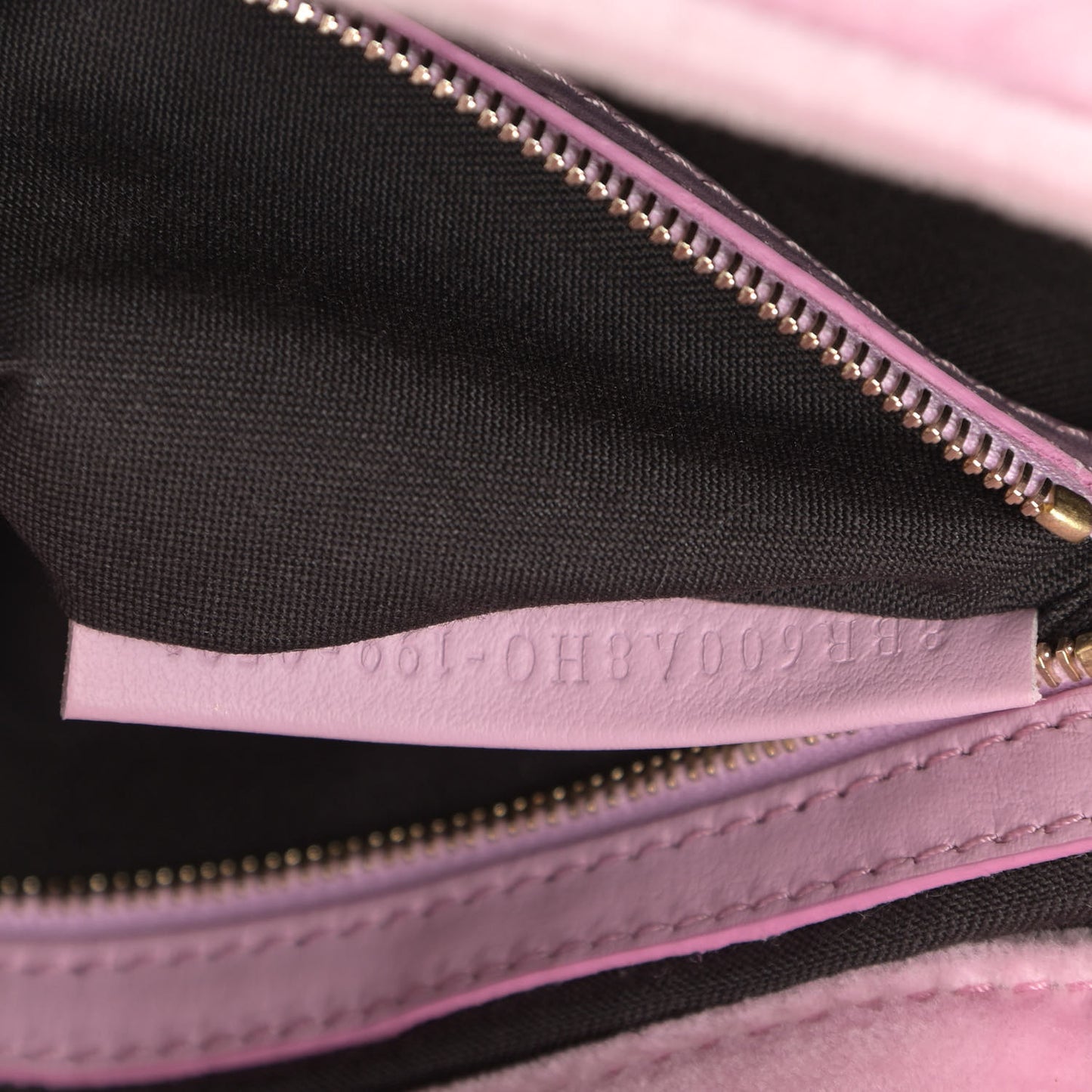 Velvet FF Embossed Baguette Rosa Confetti