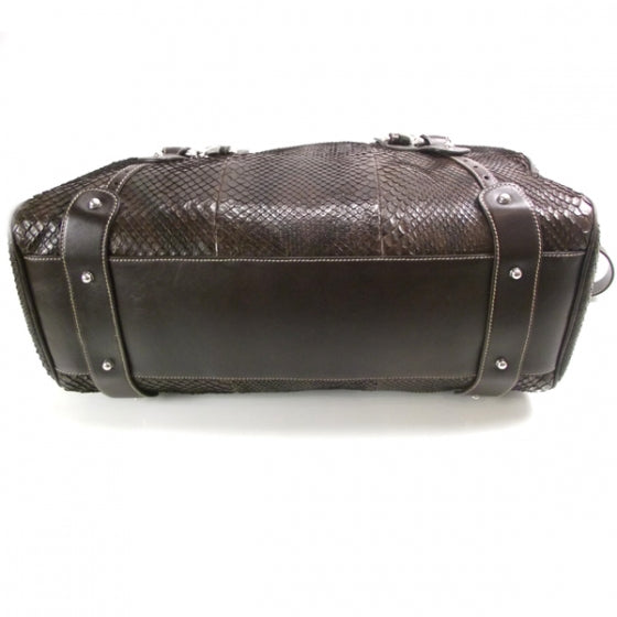 Python Weekender Bag Brown