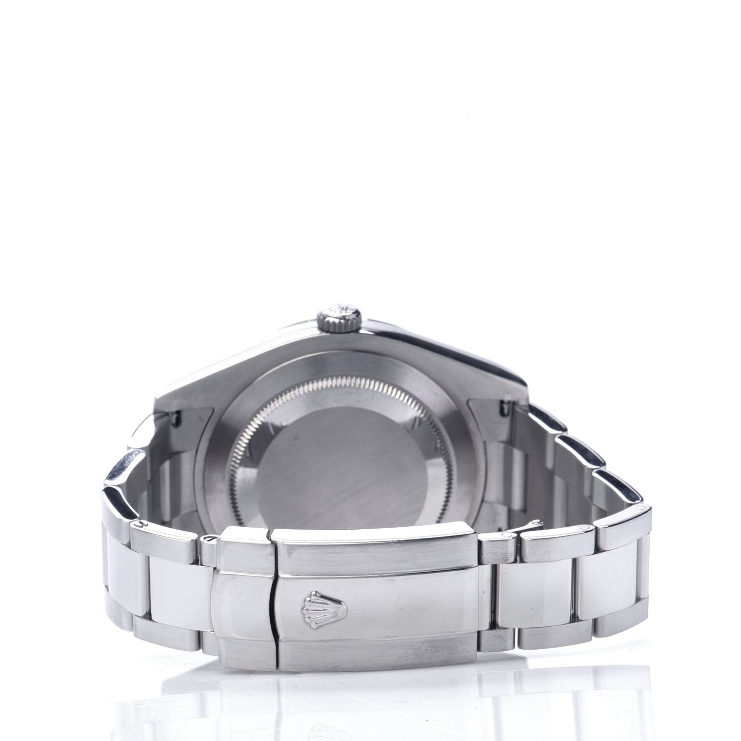 Stainless Steel 18K White Gold Diamond 41mm Oyster Perpetual Datejust Watch Silver 116334