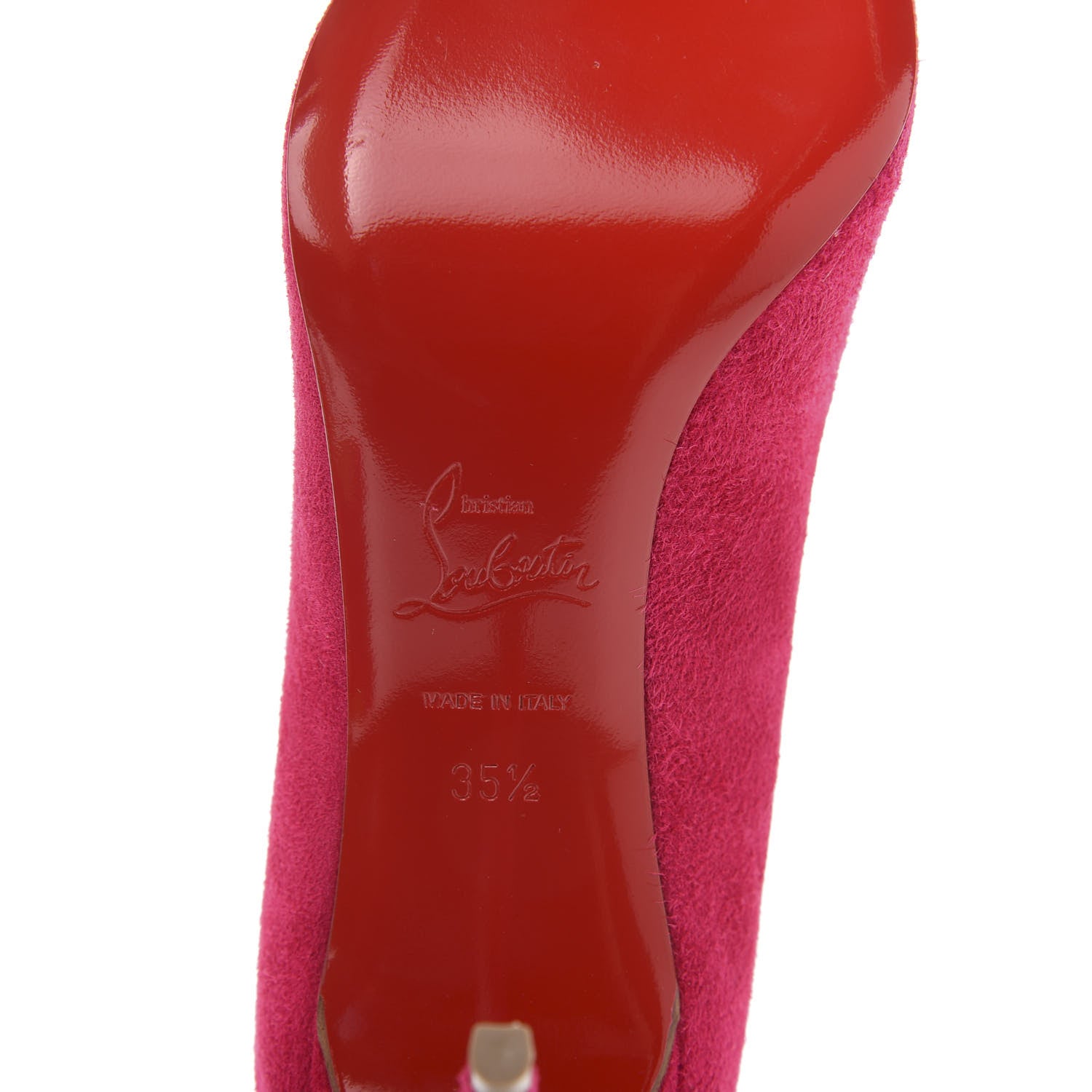 Christian Louboutin Veau Velours So Kate 85 Pumps 35.5 Bomba 7 of 8