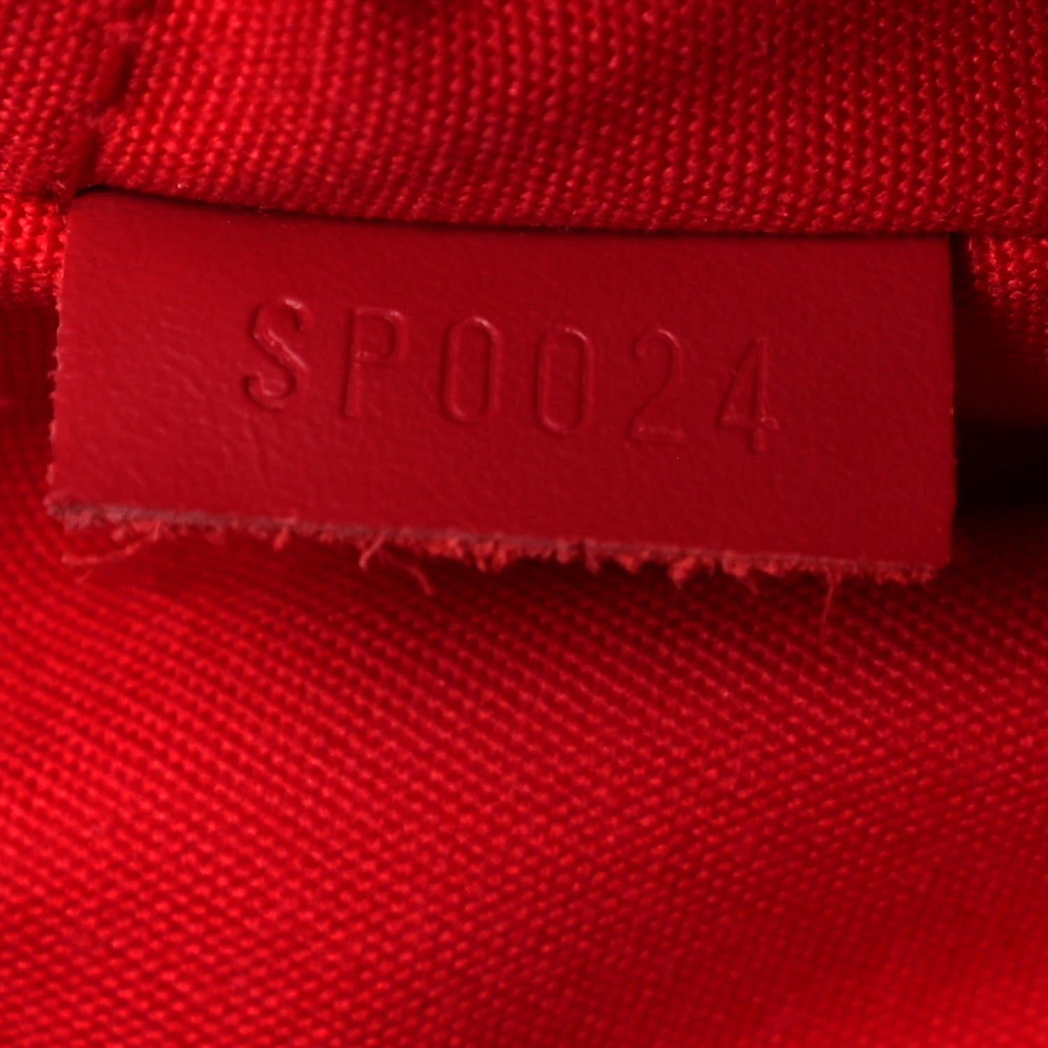 Louis Vuitton Epi Speedy 30 Castillan Red 7 of 23
