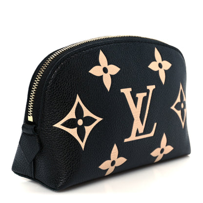 Louis Vuitton Empreinte Monogram Giant Cosmetic Pouch Black Beige 3 of 7