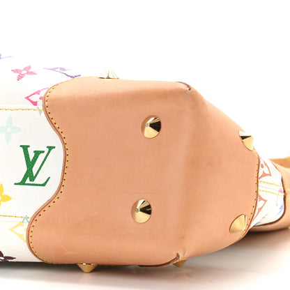 Louis Vuitton Monogram Multicolor Judy MM White 10 of 10