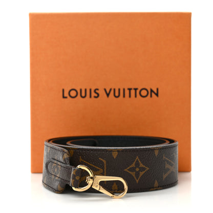Louis Vuitton Monogram Bandouliere Shoulder Strap Black 5 of 5