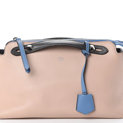 Fendi Vitello Dolce 4 Color Medium By The Way Boston Bag Rosa Plaster Multicolor 6 of 8