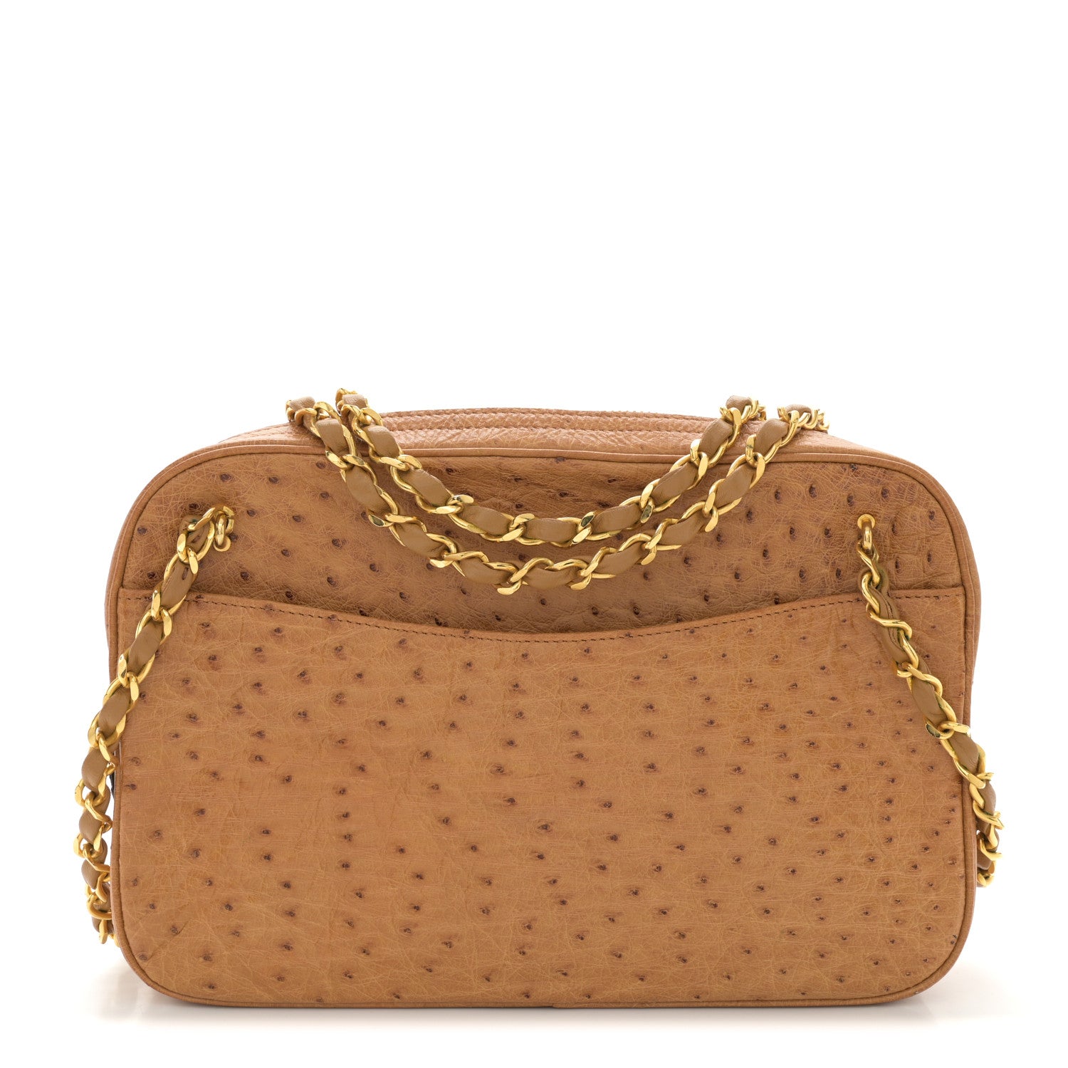 Chanel Ostrich Tassel Camera Case 1 of 18