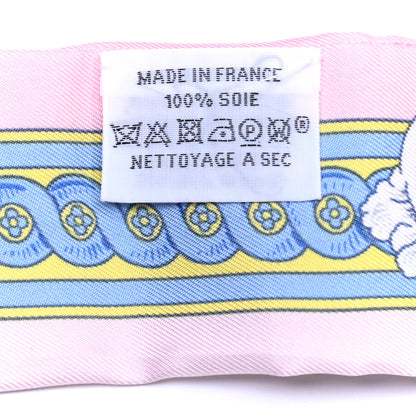 Hermes Silk Bride De Cour Twilly Rose Pale Ciel 4 of 4