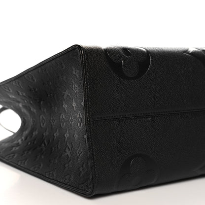Louis Vuitton Empreinte Monogram Giant Onthego GM Black 8 of 9