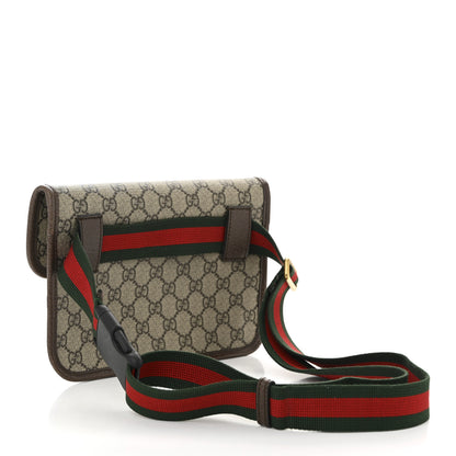 Gucci GG Supreme Monogram Neo Vintage Web Belt Bag Brown 5 of 21