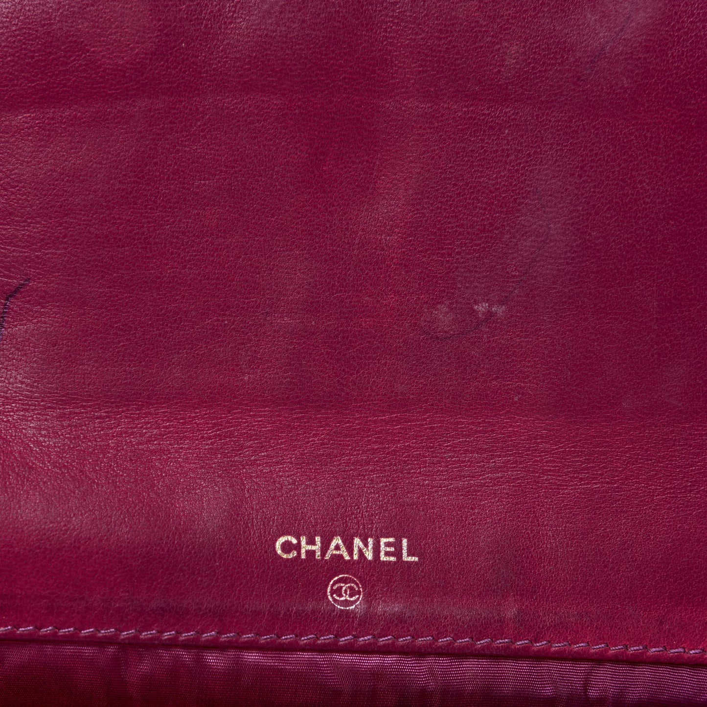 Caviar Timeless CC Wallet Dark Fuchsia