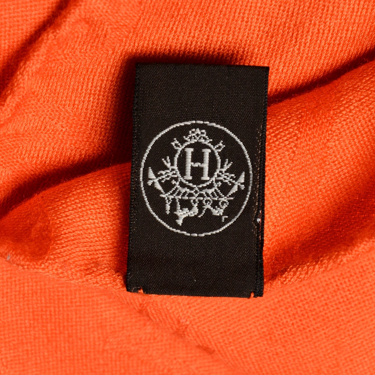 Cashmere Silk New Libris Stole Orange Vif