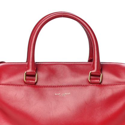 Saint Laurent Calfskin Classic Baby Duffle Red 7 of 21