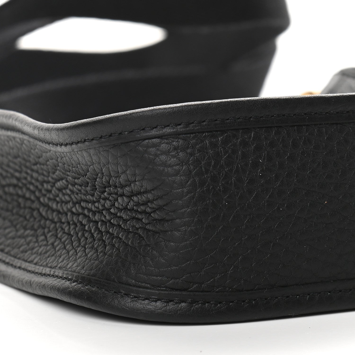 Hermes Taurillon Clemence Evelyne TPM Black 8 of 9