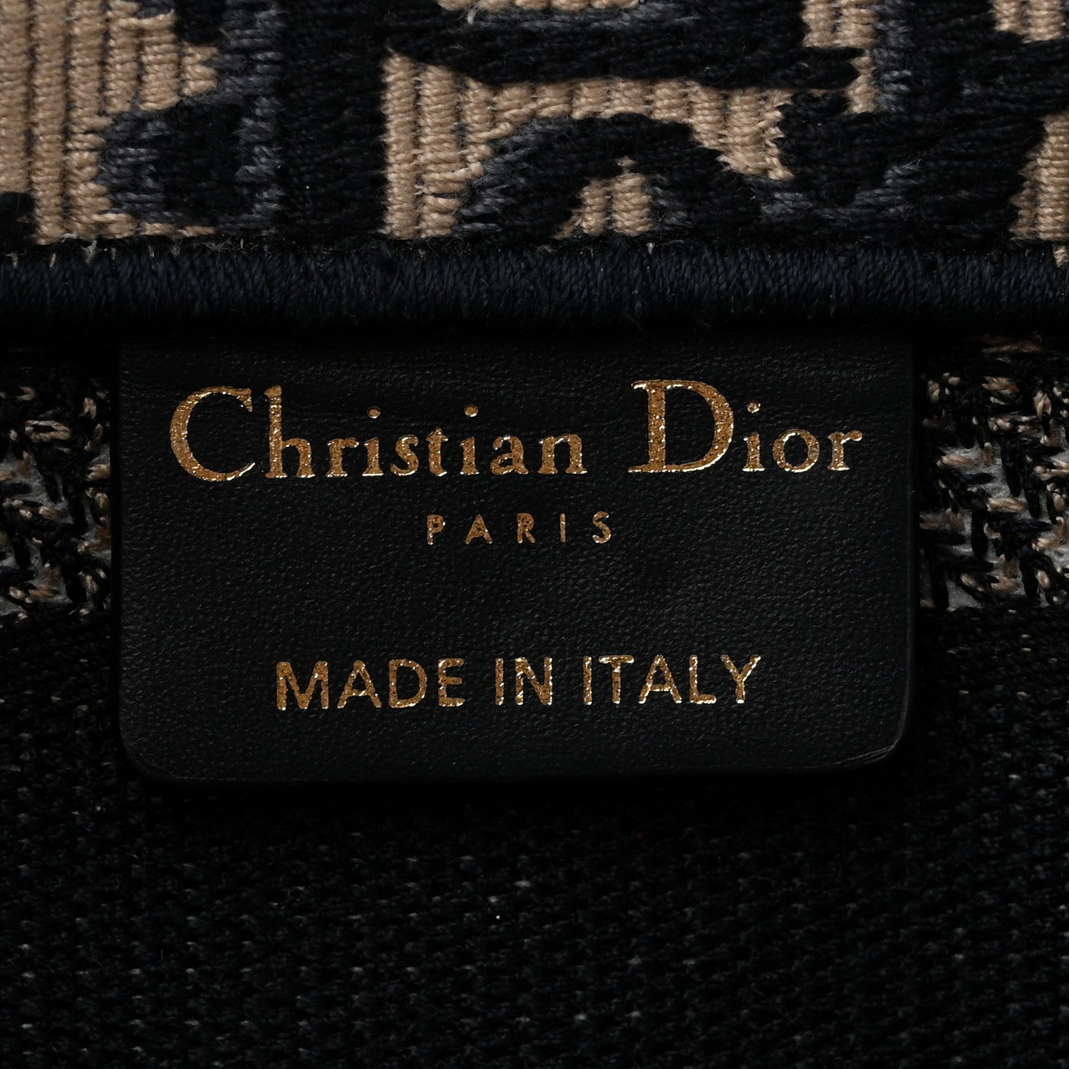 Christian Dior Oblique Mini Book Tote With Strap Blue Multicolor 6 of 13