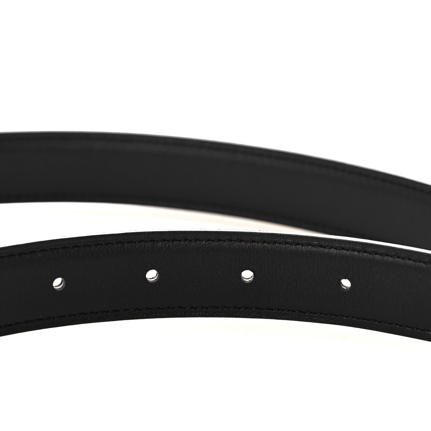 Hermes Swift Epsom 24mm Mini Constance H Belt 75 Etoupe Black 3 of 6