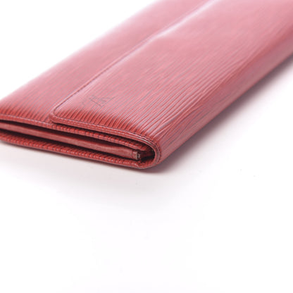Louis Vuitton Epi Sarah Wallet Castillan Red 9 of 14