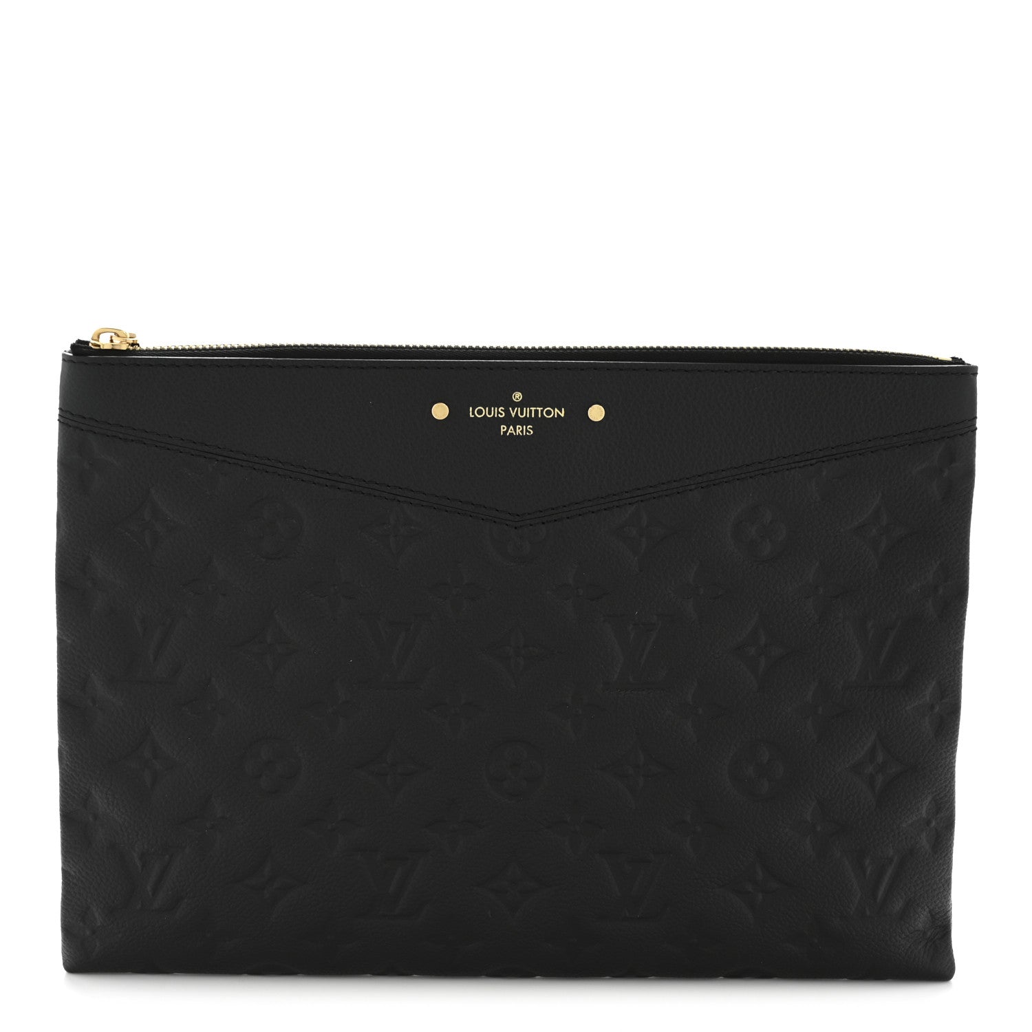Louis Vuitton Empreinte Daily Pouch Black 1 of 10