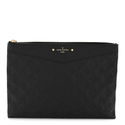 Louis Vuitton Empreinte Daily Pouch Black 1 of 10