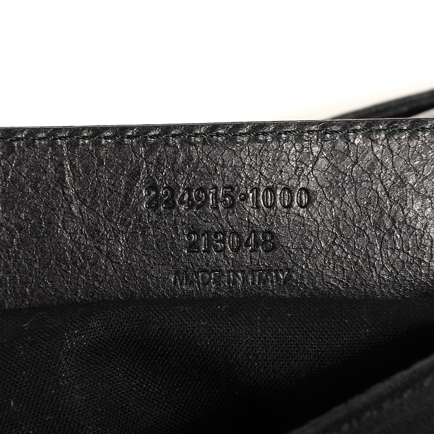 Agneau Classic Hardware Envelope Clutch Black