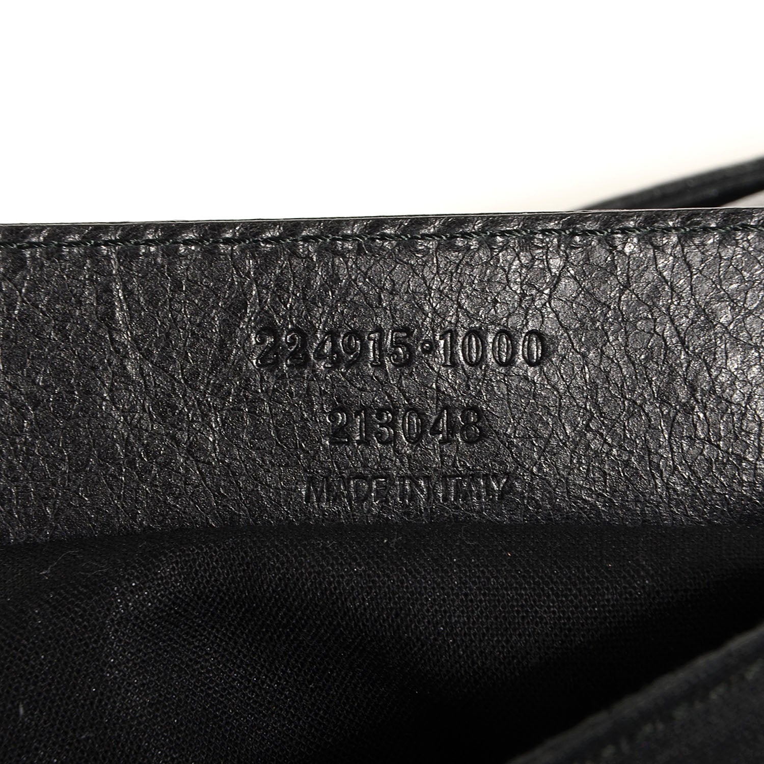 Balenciaga Agneau Classic Hardware Envelope Clutch Black 9 of 10