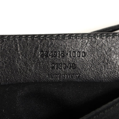 Balenciaga Agneau Classic Hardware Envelope Clutch Black 9 of 10