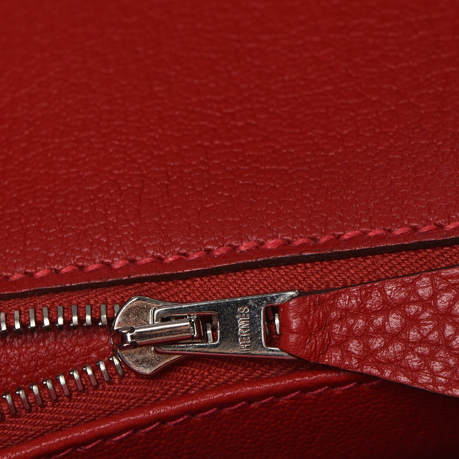 Hermes Togo Birkin 35 Rouge Casaque 9 of 29