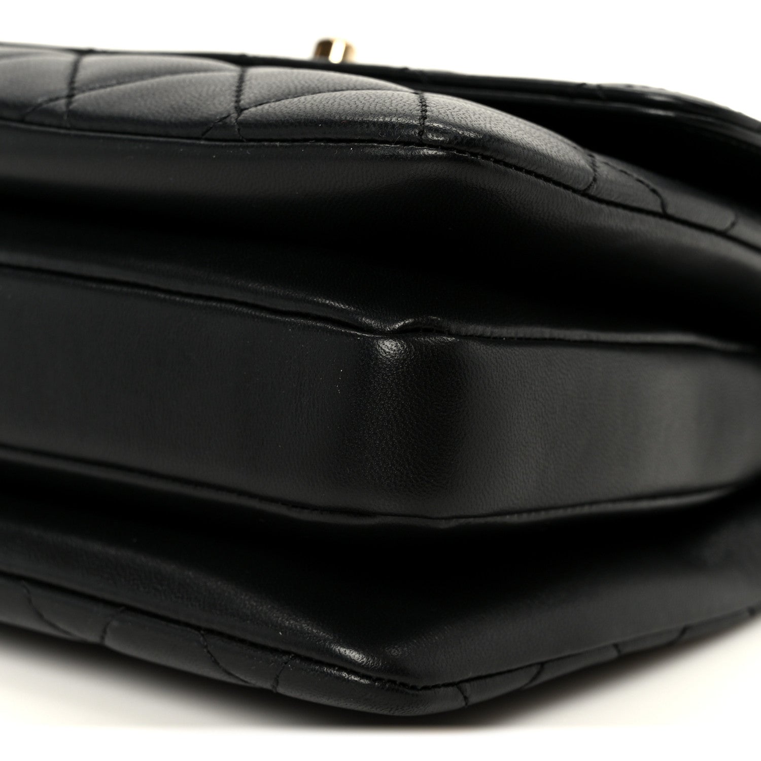 Chanel Lambskin Quilted Mini Trendy CC Dual Handle Flap Bag Black 12 of 12