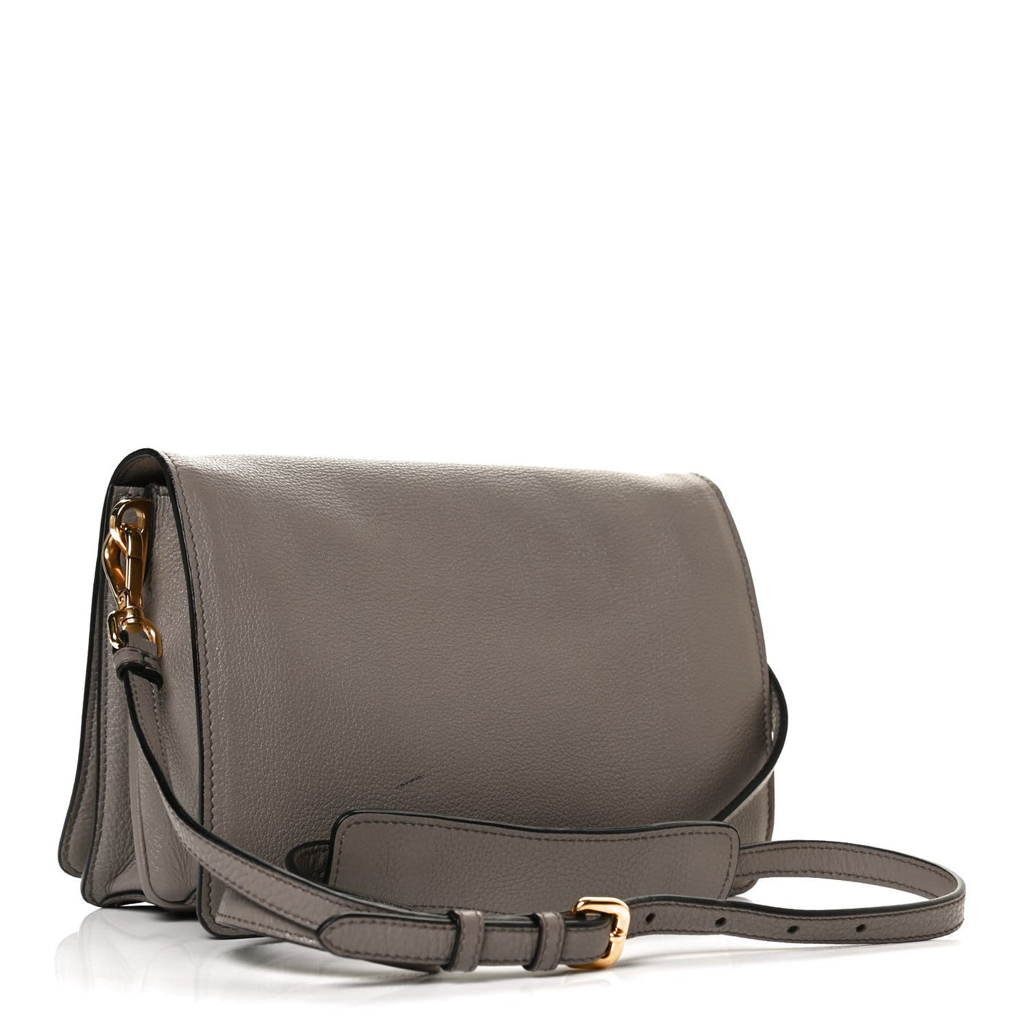 Vitello Daino Flap Crossbody Argilla