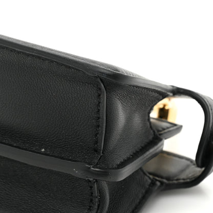 Fendi Shiny Nappa Nano Peekaboo Maxi Handle Satchel Black 12 of 12